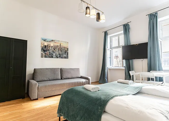Bright 1br 10 Min From Heart Of Apartmán Vídeň